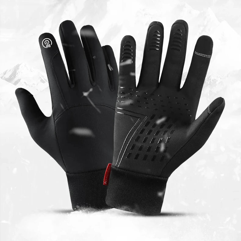 Waterproof Winter Gloves with Fleece Lining for Cold Weather  Windproof Touchscreen Snow Running Cycling Driving Warm Gloves