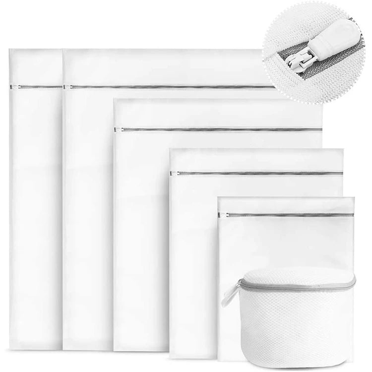 Customised Recycled Net Mesh Wash Bag Laundry for Washing Clothes