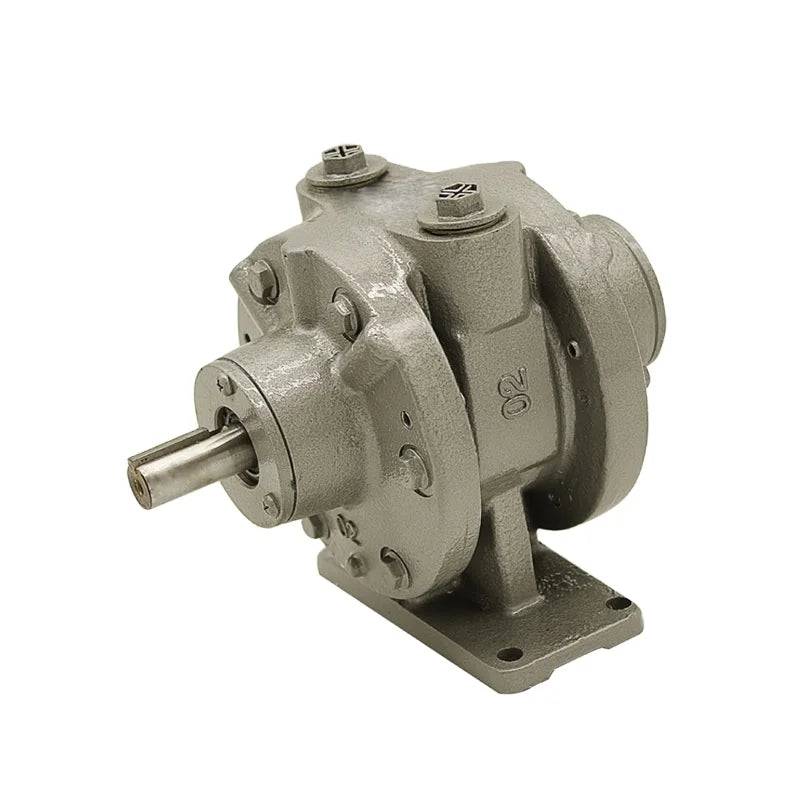 Air Operate Motor Vane HVF4 Pneumatic Motor Industry With Gear  Small Size and Large Horsepower Rotary Vane Air Motor