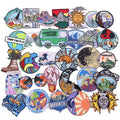 Cartoon / Outdoor Iron on Patch Embroidery Adventure Patches Sewing Fabric Patch for Decoration