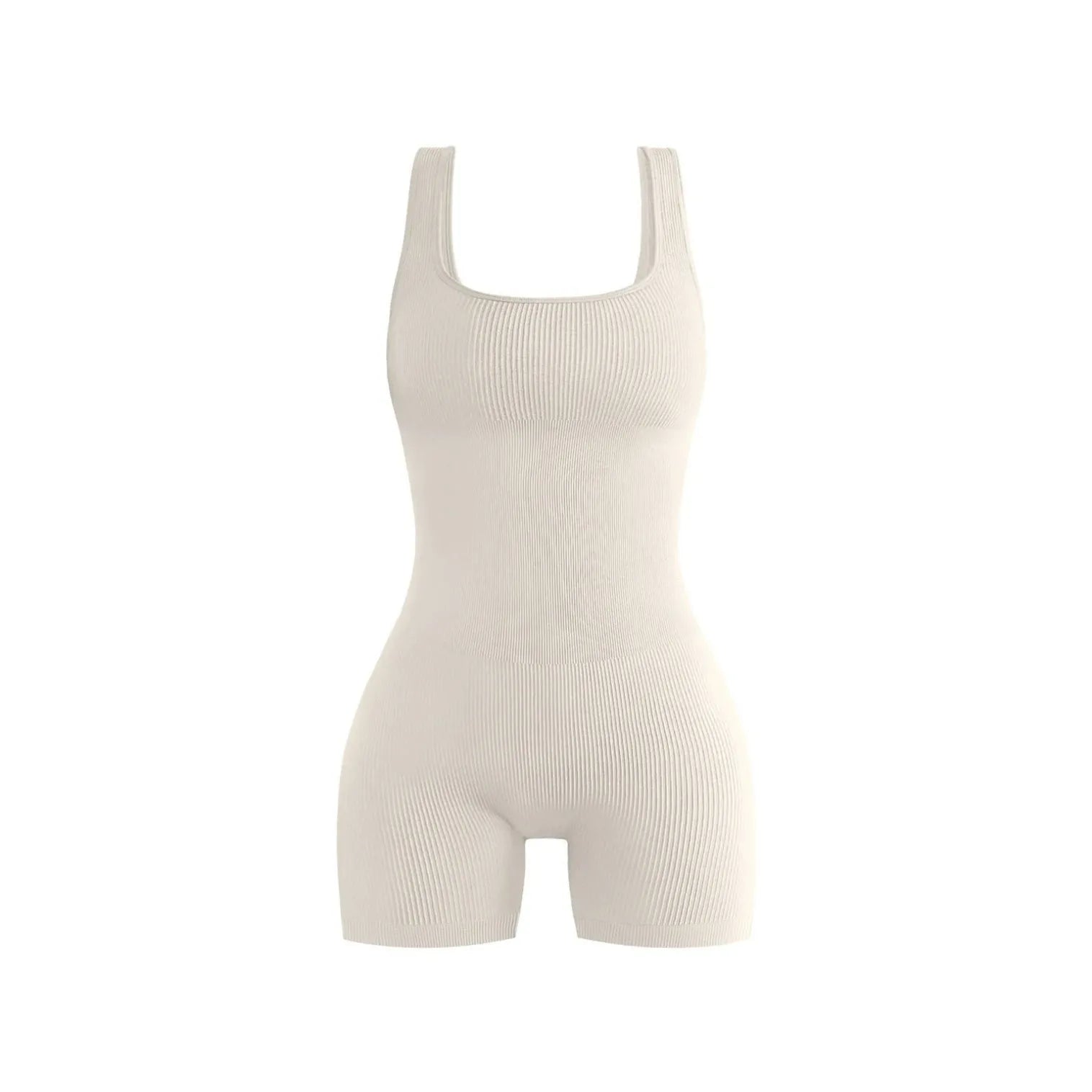 One Piece Sportswear Bodysuit Women Fitness Sports Jumpsuit Seamless Gym Ribbed Gym Training Running Dance Wear