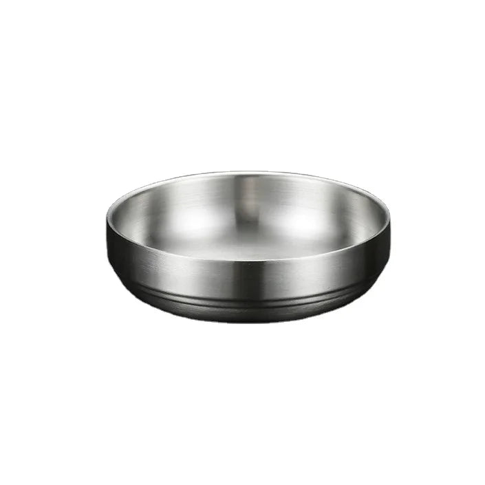 304 Stainless Steel Korean Polished Bowls Stackable Food Bowls Chafing Dish Buffet Restaurant Catering Home Kitchen Serving