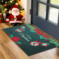 Merry Christmas Indoor/Outdoor Christmas Decorations-Holiday Door Mat for Front Door