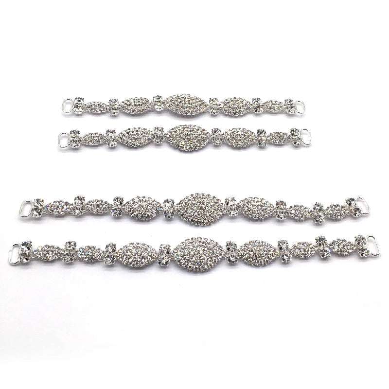 Wholesale Crystal Diamante Rhinestone Bikini Connectors for Korea Ladies Bikinis Competition Fashion Show