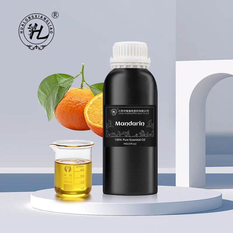 HL - Best Citrus Essential Oils Supplier Wholesale  Mandarin Essential Oil for Aromatherapy Diffuser | Cold Pressed