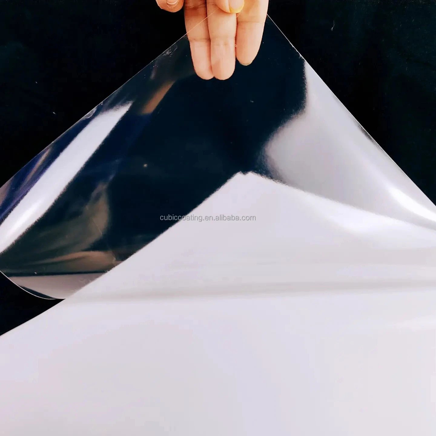 High Quality Transparent Printable Vinyl  8.5*11/A4  Waterproof Adhesive White Vinyl Sticker Paper for Laser or Inkjet Printer