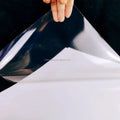 High Quality Transparent Printable Vinyl 8.5*11/A4 Waterproof Adhesive White Vinyl Sticker Paper for Laser or Inkjet Printer MegaBDM