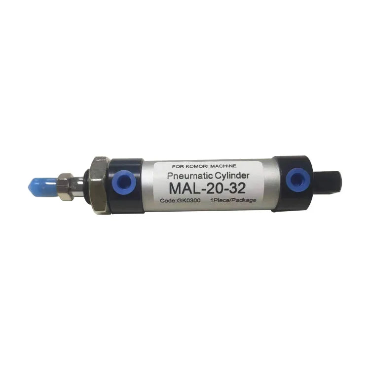 27mm Bore 20-32 Stroke Single Rod Double Action Small Pneumatic Air Cylinder MAL-20-32