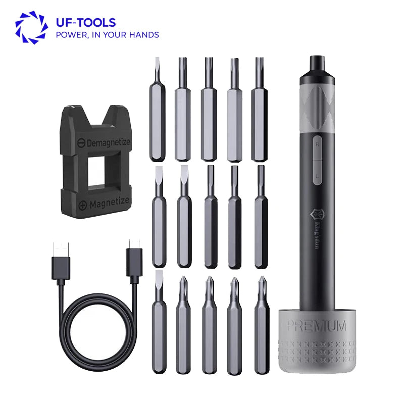 KS-882043 3.5N.m Torque Electric Screwdriver SetAutomatic Manual Modes Magnetic Bits Cordless Power Screwdriver Repair Tool Kit