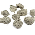 Wholesale Natural Pyrite Stone Cluster Nuggets Rough Raw Pyrite Crystal Healing Stones