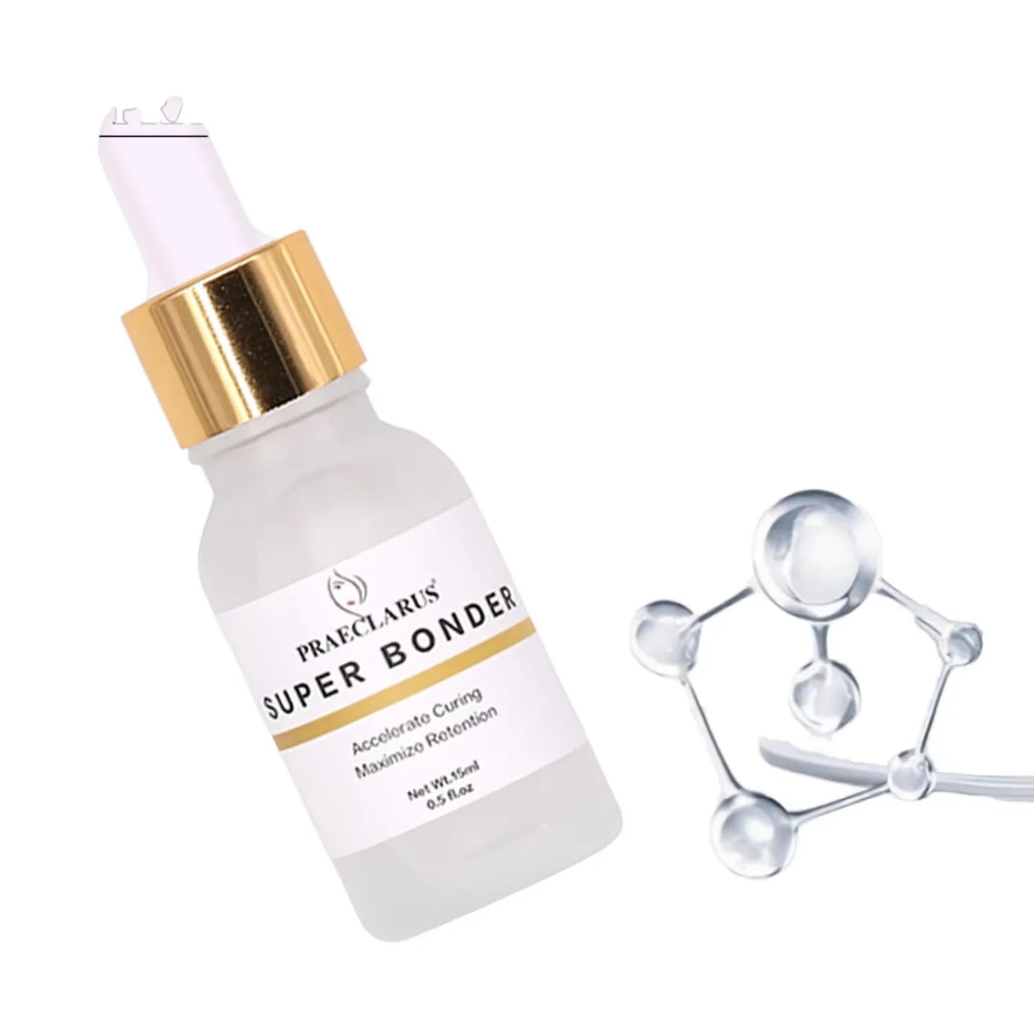 Private Label Fast-Drying Eyelash Extensions Glue Lash Bonder Premium Lash Extension Bonder for Professional Use