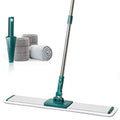Manufactory Direct Aluminum Swivel Handle Microfiber Flat Mop Spin Clean High Dehydration Rate Fast Absorption Wet/Dry Mopping