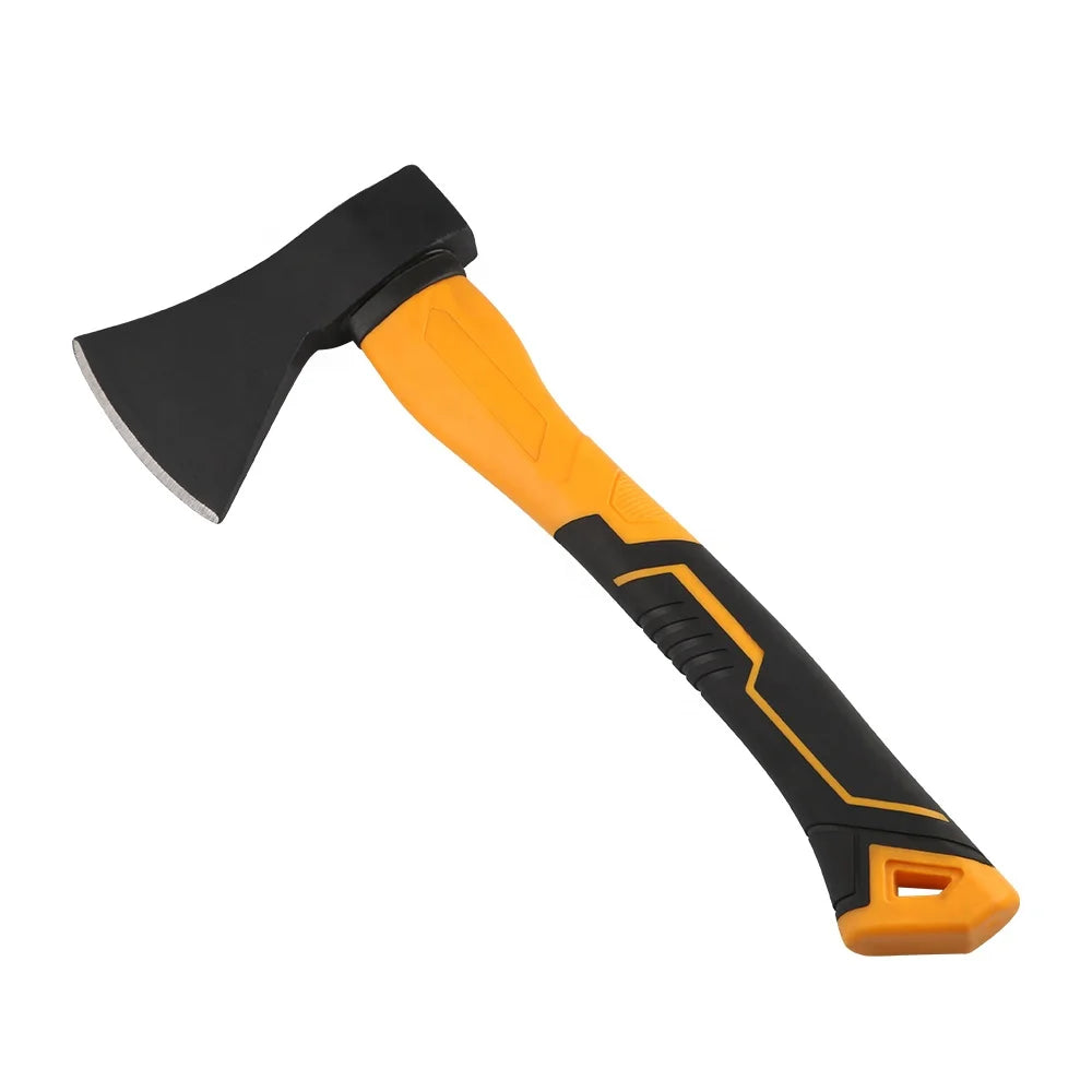 Hot Sale Outdoor Camping Chopping Ax Fiber Glasses Anti-Slip Handle Splitting Kindling Wood Felling Axe