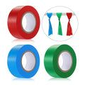Heavy Duty PVC Flagging Tape High Visibility Non-Adhesive Strip for Utility Surveying Marking UV Resistant Weather Resistant