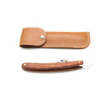 Wholesale High Quality New Design Wood Handle Shaving Straight razor Replacement Blade Folding Barber Salon Cut Throat