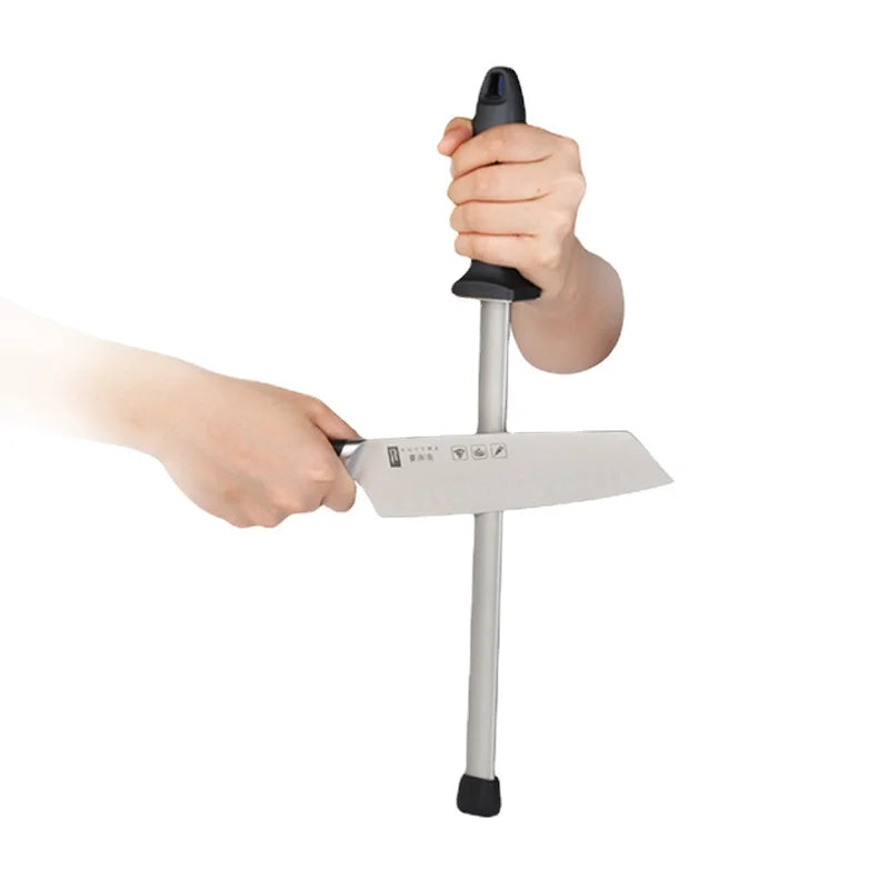 TDR002 TAIDEA 12 Inch Professional  Kitchen Tools Diamond Stick Rod Butcher Knife Sharpener