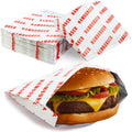 Wholesale Custom Heat Seal  Aluminium Hot Dog Sandwich Burger Paper Bag Food Snack Packaging Bag