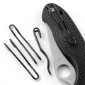 Spy_derco Spider Steel Wire Back Clip Stainless Steel Clip Spider Knife Accessories