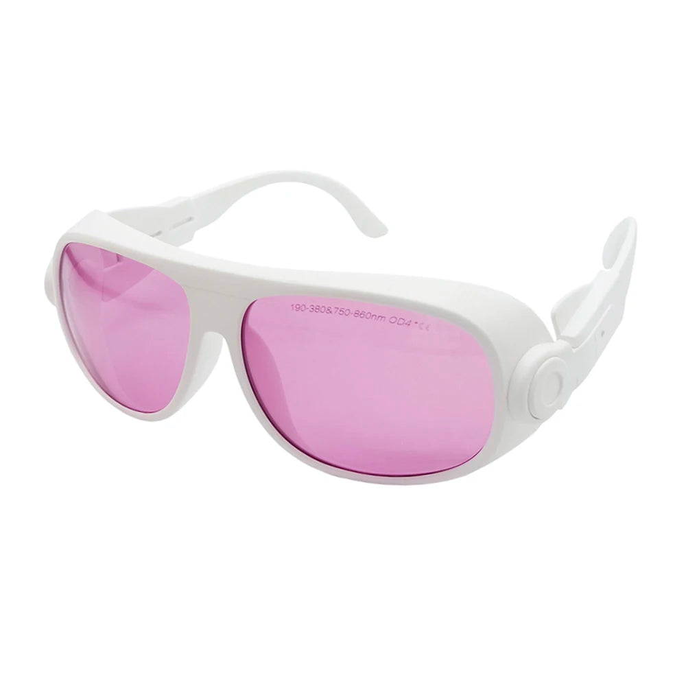 New CE EN207 OD4+/6+ PC Material 808nm Laser Safety Goggles for Laser Hair Removal Machines