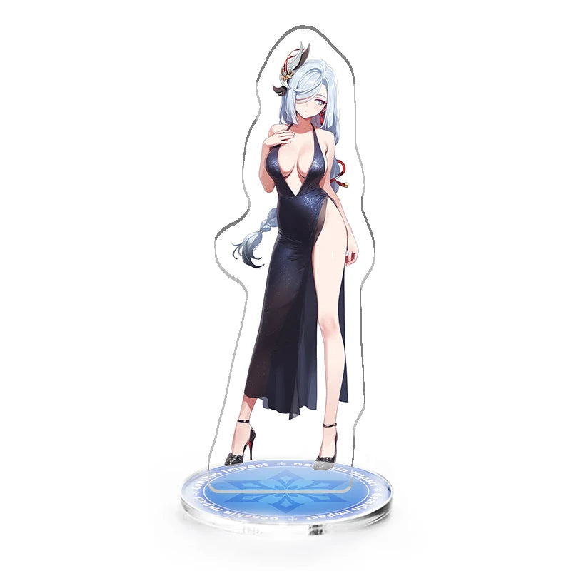 Custom Acrylic Standee Holder Genshin Impact Anime Display Stand Cartoon Figure Acrylic Standee