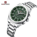 NAVIFORCE 9212 SGN Green Custom Logo OEM Quartz Men Wrist Watches Wholesale Cheap Business Waterproof Luxury Male Luminous Hands