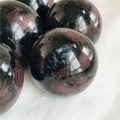 Wholesale Polished Natural Gemstone Crystal Sphere Red Garnet Ball for Decoration