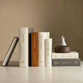 Personalized Luxury Gray Tone Hardcover Decorative Books Stacked Books Home Decorating Coffee Tables Book Printed