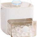 Exclusive 2025 New Upgraded Easy Release Flexible Silicone Maker Large Stanley Beer Ice Mold Round Ice Cube Tray