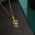 Viking Rune Amulet for Love and Peace Pendant Stainless Steel Necklace Fashion Jewelry Necklaces for Woman Men