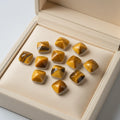 High-end Custom-made Natural Tyger Eye Jewelry Supplier of High-quality Gemstone Professional Gems Customized OEM Factory