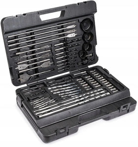204 PCS Socket Set and Drill Bits for Concrete or Wood and Metal 204 Elements Bits Set