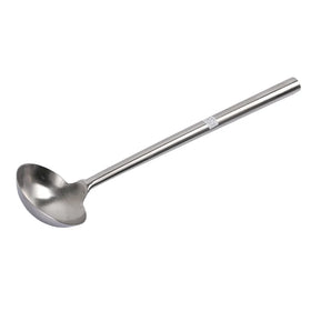 Restaurant Chefs Use Ladles Soup Wok Spoon With Long Wooden Handle