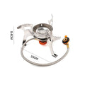 JWQ-044 Camping Picnic Mini Gas Stove Portable Outdoor Folding Backpacking Stoves