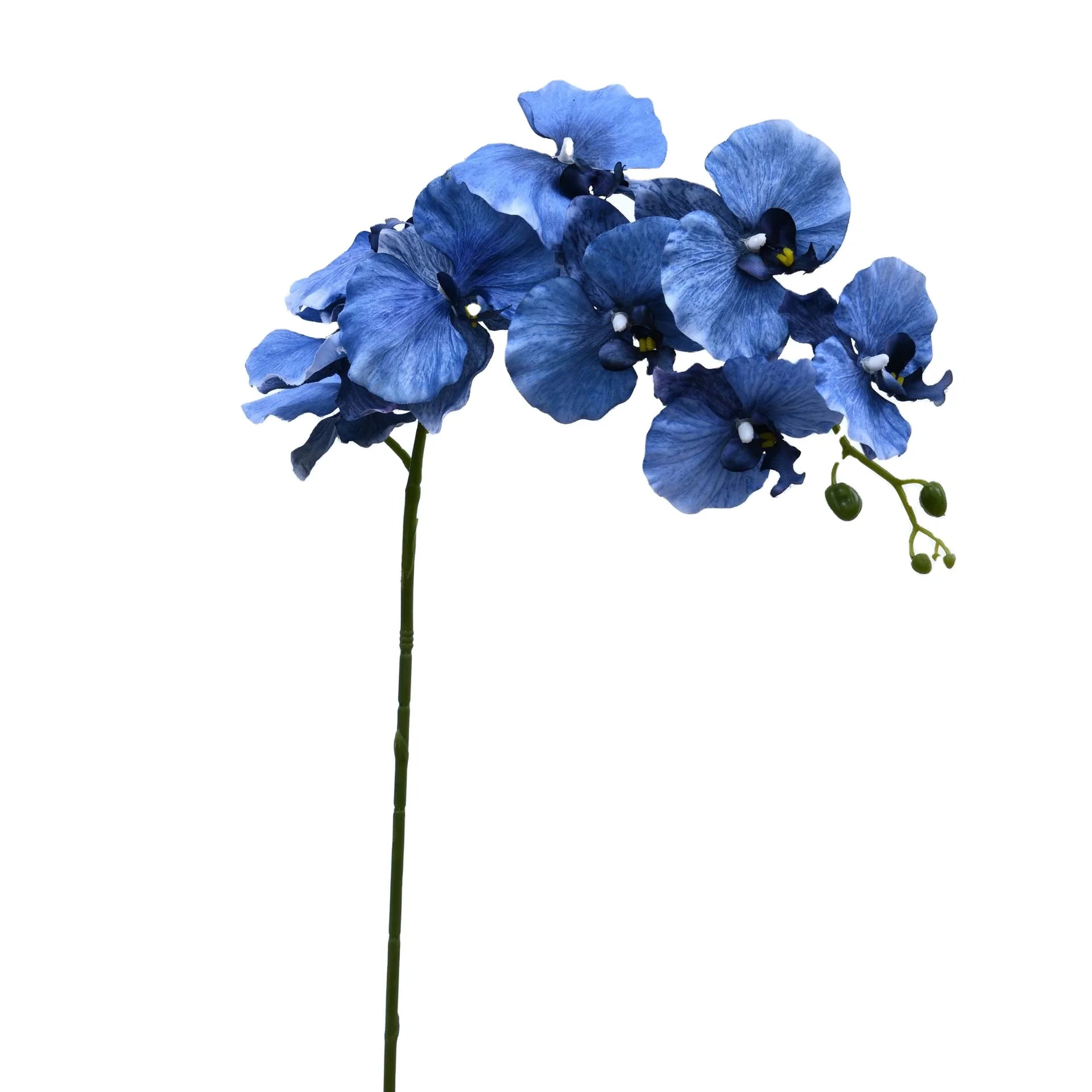 Luxury 9 Heads butterfly Artificial Orchid Flowers for Home Decoration