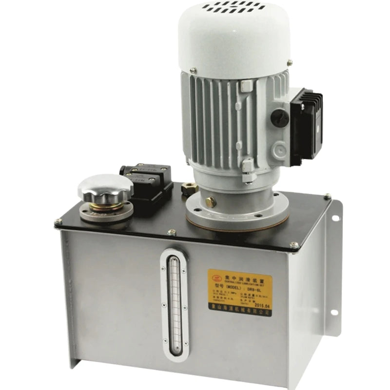 Custom DR 8-6L/9L DR16-6L/9L Automatic Lubricators Electric Oil Injecting Pump for Molding Machine with Piston Pump Structure