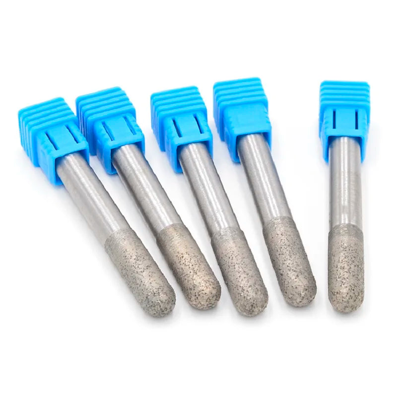 Ball Nose Bottom Brazing Stone Engraving Router Bits Marble Granite for CNC Machine Carving Tools