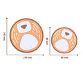 Custom Logo Bulk Sale Factory Price Customised Printed Plastic Soft Classic Coasters Set