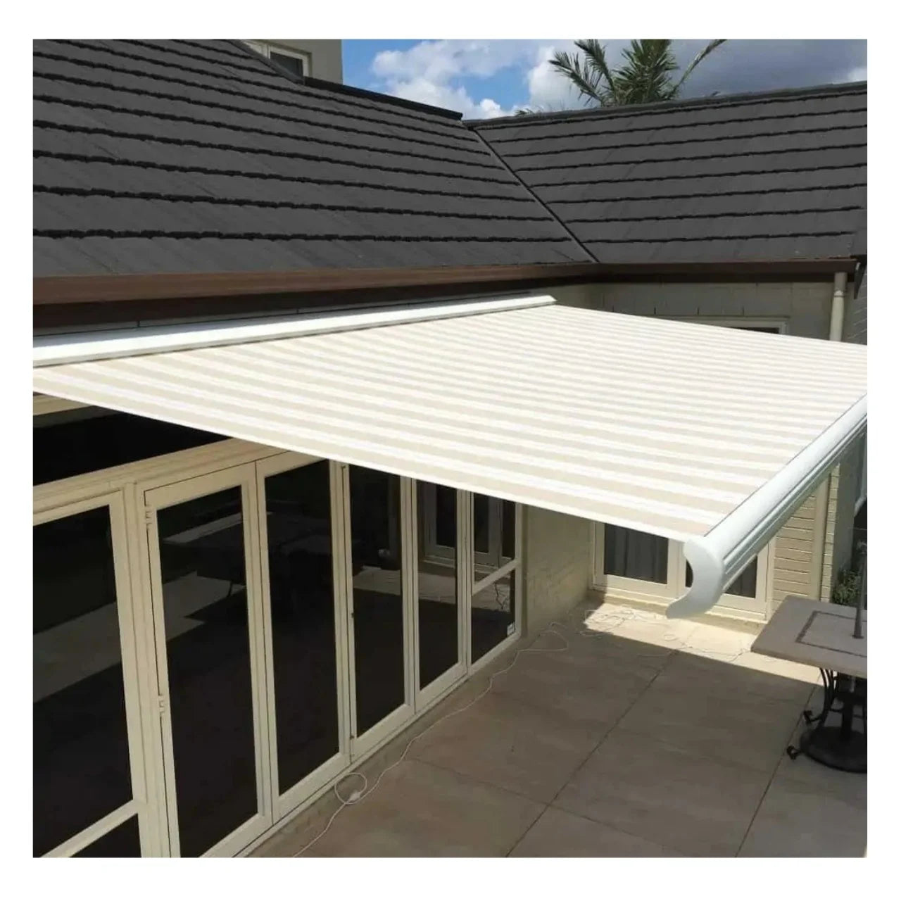 Hot Selling Customized House Roof Top Tent Awning Motorized Automatic Retractable Awnings for Patio