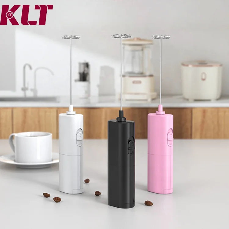 Battery Powered Coffee Milk Frother Foamer Mixer Morden Electric Coffee Frother