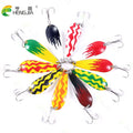 Fishing Lure Spoon Bait Sequin Bass Spinner Bait 4.3CM 6G Fishing Kit Metal