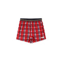 Men's Loose Home Woven Brief Boxer Shorts New Year Red Shorts Male Beach Shorts
