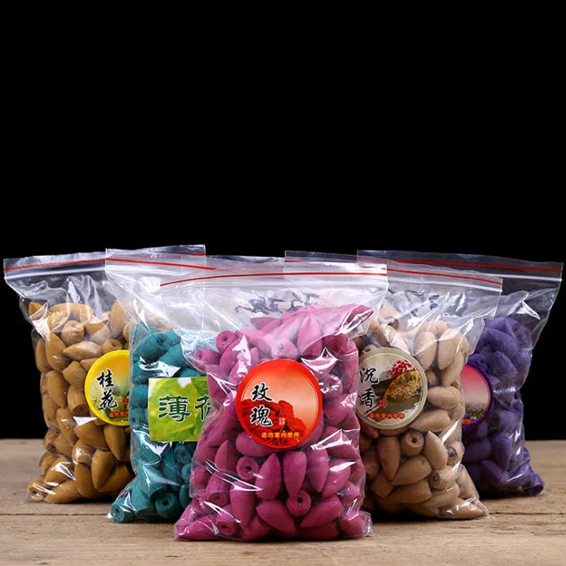 Wholesale Cheap Price 60pcs Backflow Incense Cones Waterfall Incense Cones