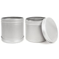 Custom Round Tea Tin Can Round Food Packaging Tin Aluminum Tin Jars Round Cosmetic Sample Metal Container
