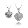 Wholesale Heart Pendants  925 Sterling Silver Jewelry Love Collection Hollow Heart Pendant
