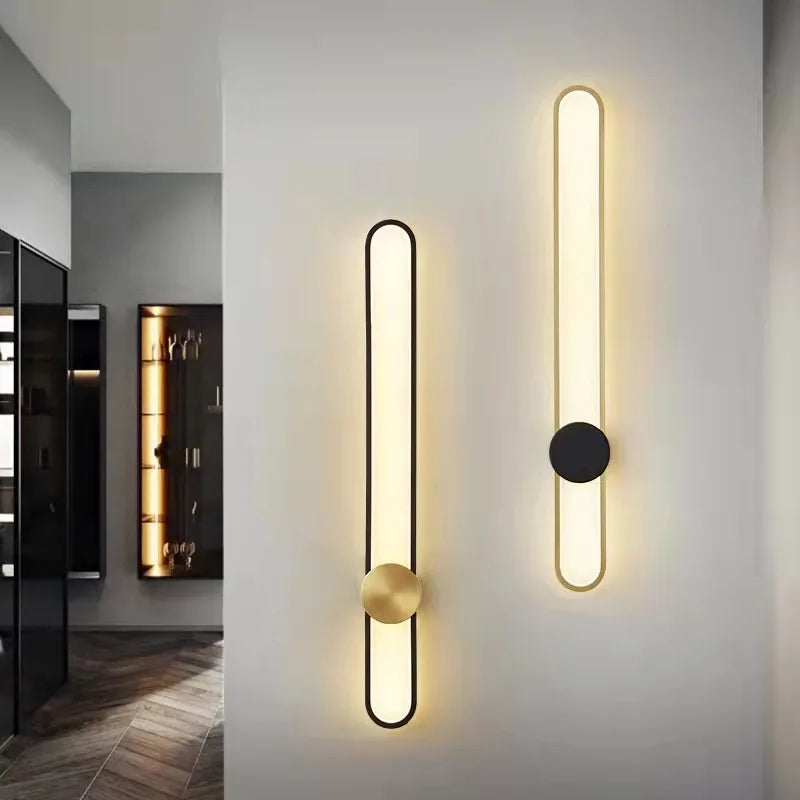 2022 Simple Style LED Wall Lamp for Bedroom Bedside Aisle Corridor Home Decor Lighting Creative Design Wall Light