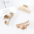 Fashion  Modern Elegant Style Acetate Hair Claw Big Acrylic Jaw Clips Large Acetate Hair Claws for Women