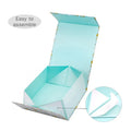 New Custom Design Logo Paper Magnetic Folding Box Packaging Luxury Rigid Cardboard Foldable Gift Box With Magnetic Lid