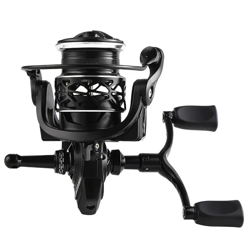 New Spinning Reel HZ1500 2500 3500 Double/Single Grip Long Shot 5+1bb Fishing Wheel Accessory Pesca