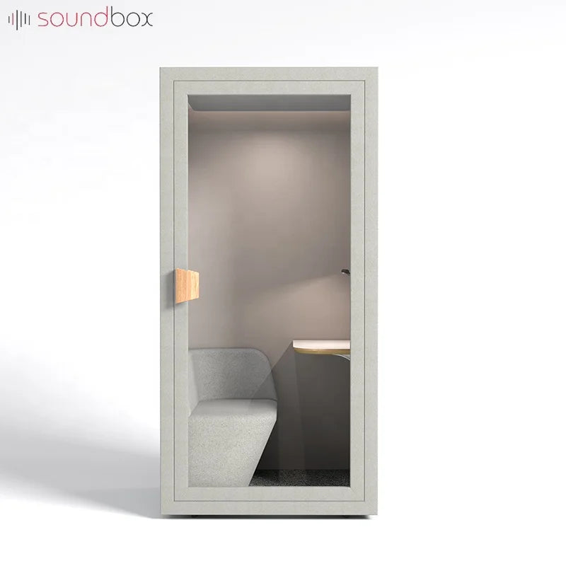 Soundbox Noise Reduction Office Soundproof Booth With Furniture Sofa Office House Pod Work Office Home Pod