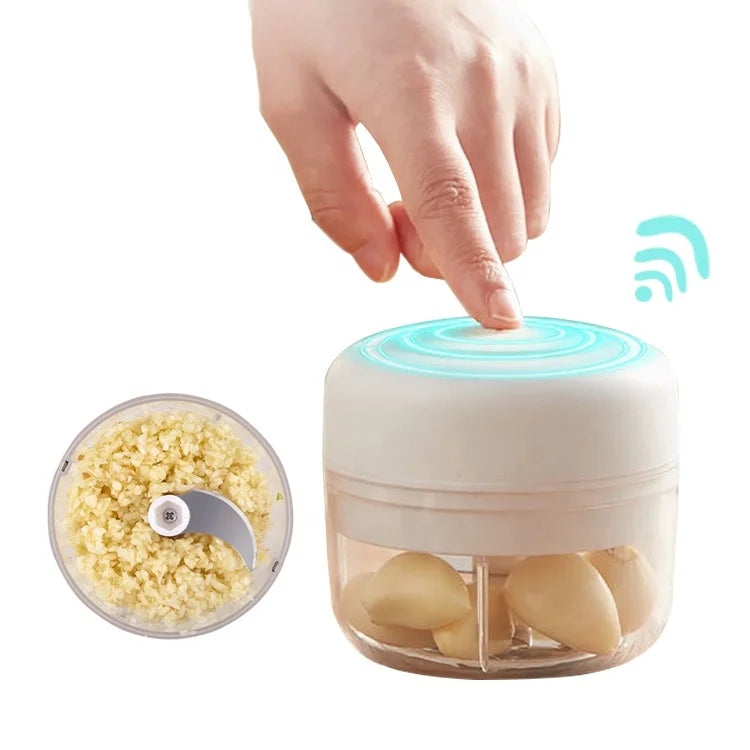 Kitchen Gadgets Food Grade Baby Food Processor Smart Meat Mincer Onion Vegetable Garlic Chopper